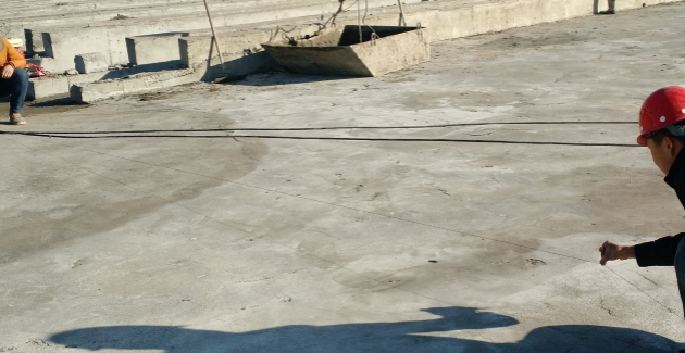 定位、彈基準(zhǔn)線、試鋪